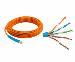 CAT6, CAT6A, Fiber, and 3+1 Cables for Signal & Data Transfer