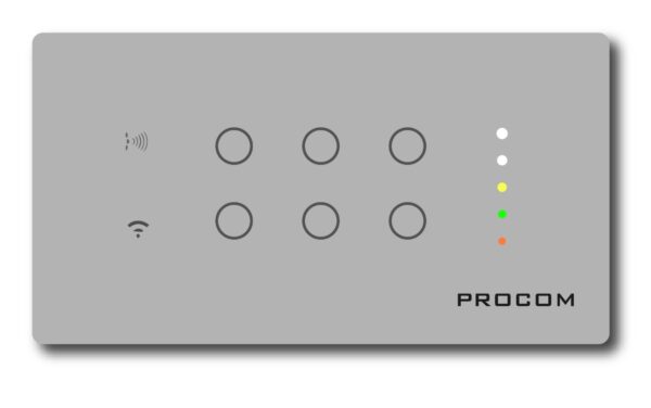 Procom Smart Wi-Fi Switchboard – 4 Module